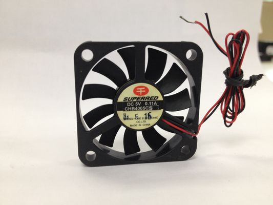 Plastik-PBT 94V0 0,177 M3/Min Server Room Cooling Fan